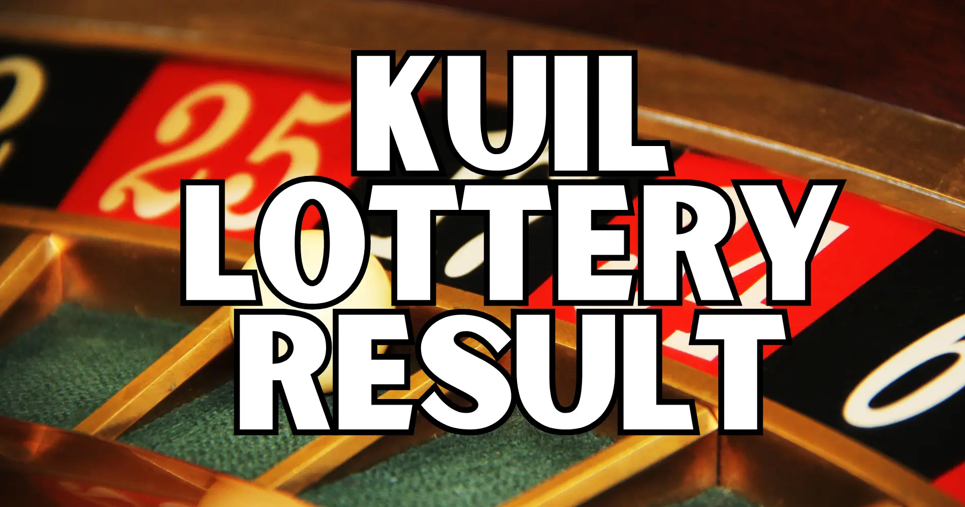 kuil lottery result